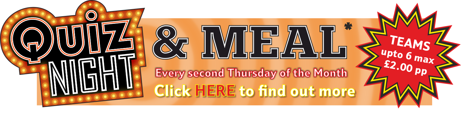 Quiz Night & Meal at The Cricketers, Berwick ~ Every Second Thursday of the Month ~ Team Prize of £60.00 Towards any food and beverages purchased at The Cricketers within the following month. Click HERE to find out more.